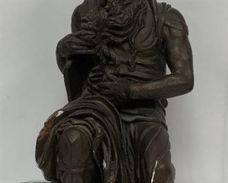 AH3005: 15" Michelangelo's Moses Chalk Statue Local Pickup https://www.ebay.com/itm/123938232429