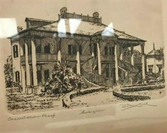 DG10: TWO David Abels New Orleans signed etchings https://www.ebay.com/itm/123960423870