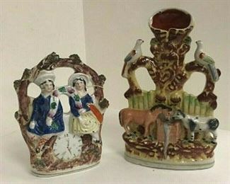 DG16: TWO antique Staffordshire figures 10.5 & 8 in https://www.ebay.com/itm/123960422636