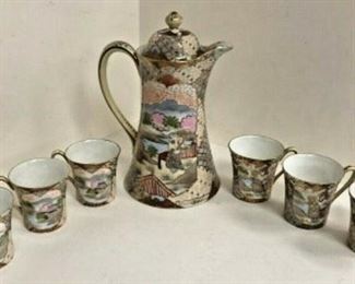 DG38: Satsuma tea set for Six, c. 1925 LOCAL PICKUP https://www.ebay.com/itm/123960415263
