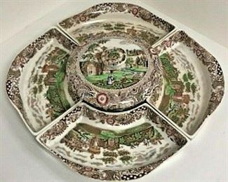 DG40: W.R. Midwinter antique English circular 6 pc serving tray LOCAL PICKUP https://www.ebay.com/itm/123960414392