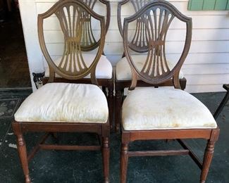 SL3007: Duncan Phyfe 4 Dinning Chair Pickup https://www.ebay.com/itm/123960483838
