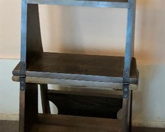 SL3015: Folding Wood Chair Ladder Local Pickup https://www.ebay.com/itm/123963528321