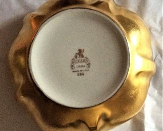 Pickard Gold Candy Dish - Stamped