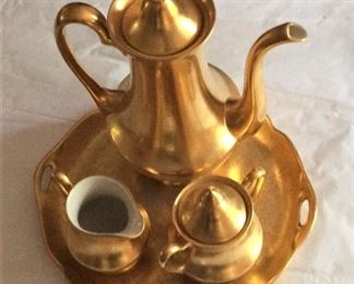 Pickard Gold Tea Set 
