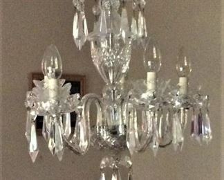 Waterford Crystal Chandelier - Five Arms