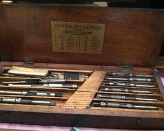 GREAT COMPLETE SET OF ANTIQUE  CRITCHLEY SIX MODIFIERS