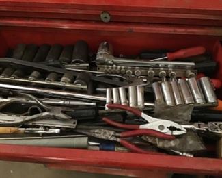 ONE OF THE SNAP-ON TOOL DRAWERS