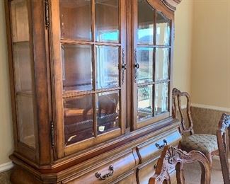 Ethan Allen Display cabinet