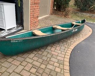 Pelican 15.5 canoe