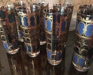 Mid century modern Bar highball asses