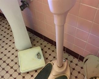 Enamel vintage scales