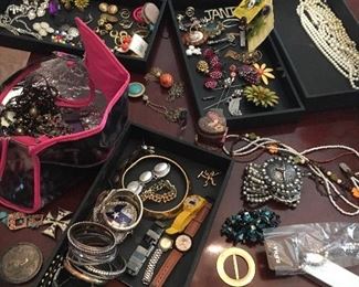 Lots of costume jewelry