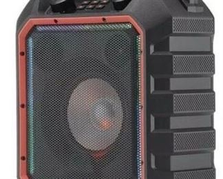 Blackweb Portable BLUETOOTH 40 Watt PARTY SPEAKER w LED Party Lights FM Radio