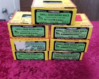 Lot of Maze Nails #S255S-1 LB6D Spiral Siding Nail