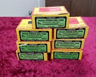 Lot of Maze Nails S205A-1 Stormguard Hot Dip Galvanized Ring Shank Box Nail