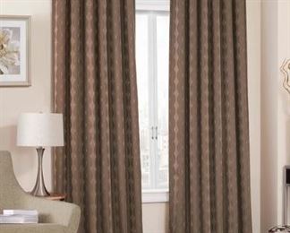Pair of Adalyn Blackout Curtain - Eclipse - Size 52"x63"