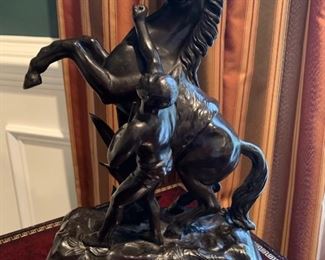 13. 14" Metal Horse Statue