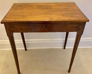 Vintage single-drawer side table