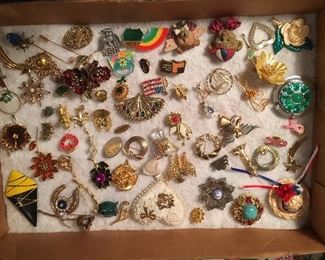 Lots of fun lapel pins!
