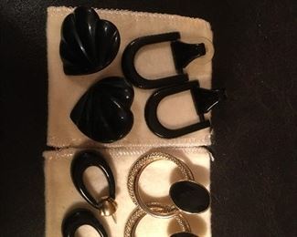 Perfect pair of black airings for your little black dress?