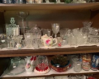 Beautiful assortment of cat Crystal and Glass