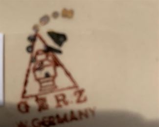 Bottom markings of German pitcher