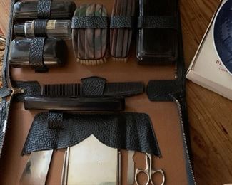 Men’s antique dressing set
