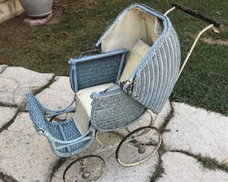 Vintage baby carriage 