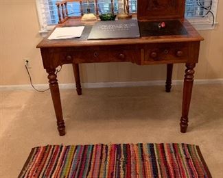 Unique antique captain’s desk 