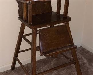 Vintage high chair