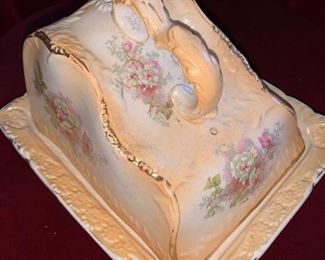 Albany & Harvey vintage covered cheese dish