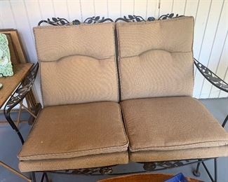 Glider with two chairs