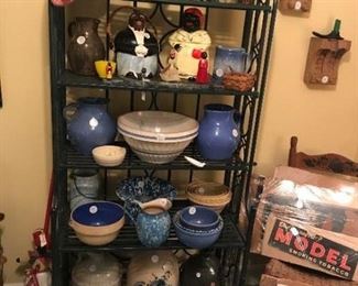 Mamie and Uncle Mose cookie jar and collectibles