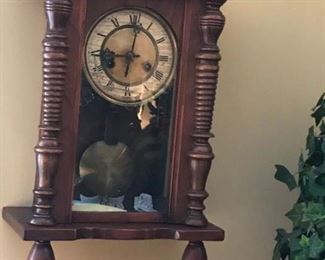 Old German wall clock
