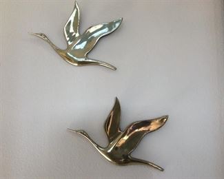 Brass geese