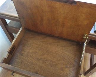 Desk interior drawer