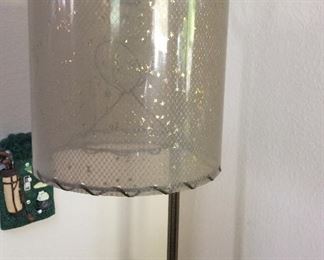 Original shade on lamp
