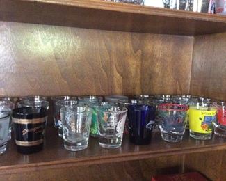 Shot glass collection 