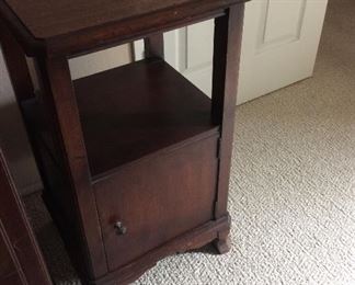Square side table