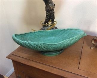 Vintage pottery planter by Weller