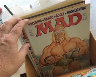 Mad comic books 