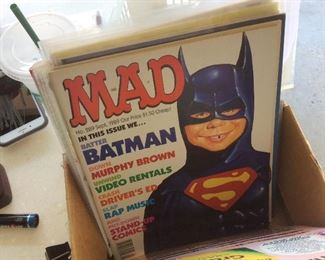 Mad comic books 