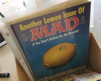 Mad comic books 