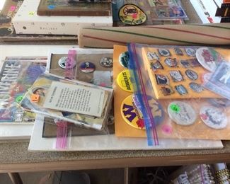 Buttons and ephemera 