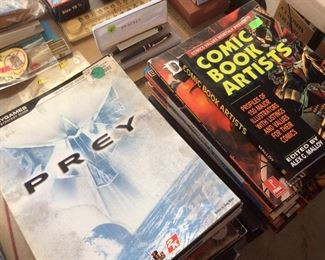 Ephemera and gamer books