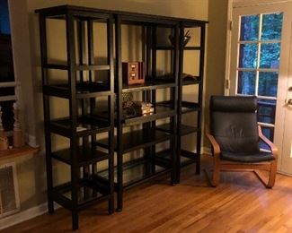 Nice- Only one set of 3 Shelving ans sold as a set 