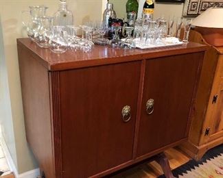 MCM bar cabinet