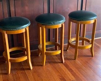 LEATHER BAR STOOLS