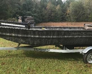 DuraCraft DC fishing boat and trailer